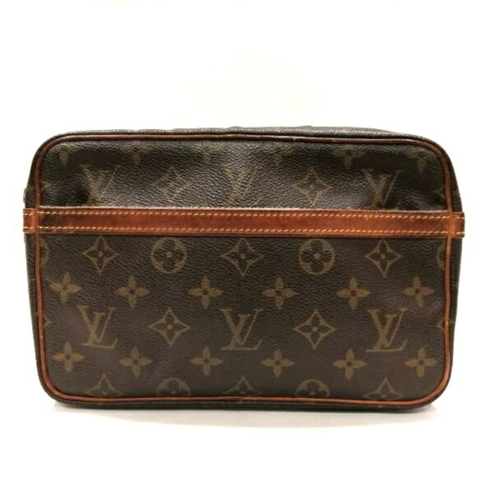 LOUIS VUITTON Monogram Compiegne 23 M51847 Bag Second Ladies - Picture 1 of 9